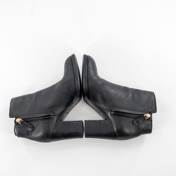 TORY BURCH Junction Leather Boots Black | 7.5 - Picture 5 of 14